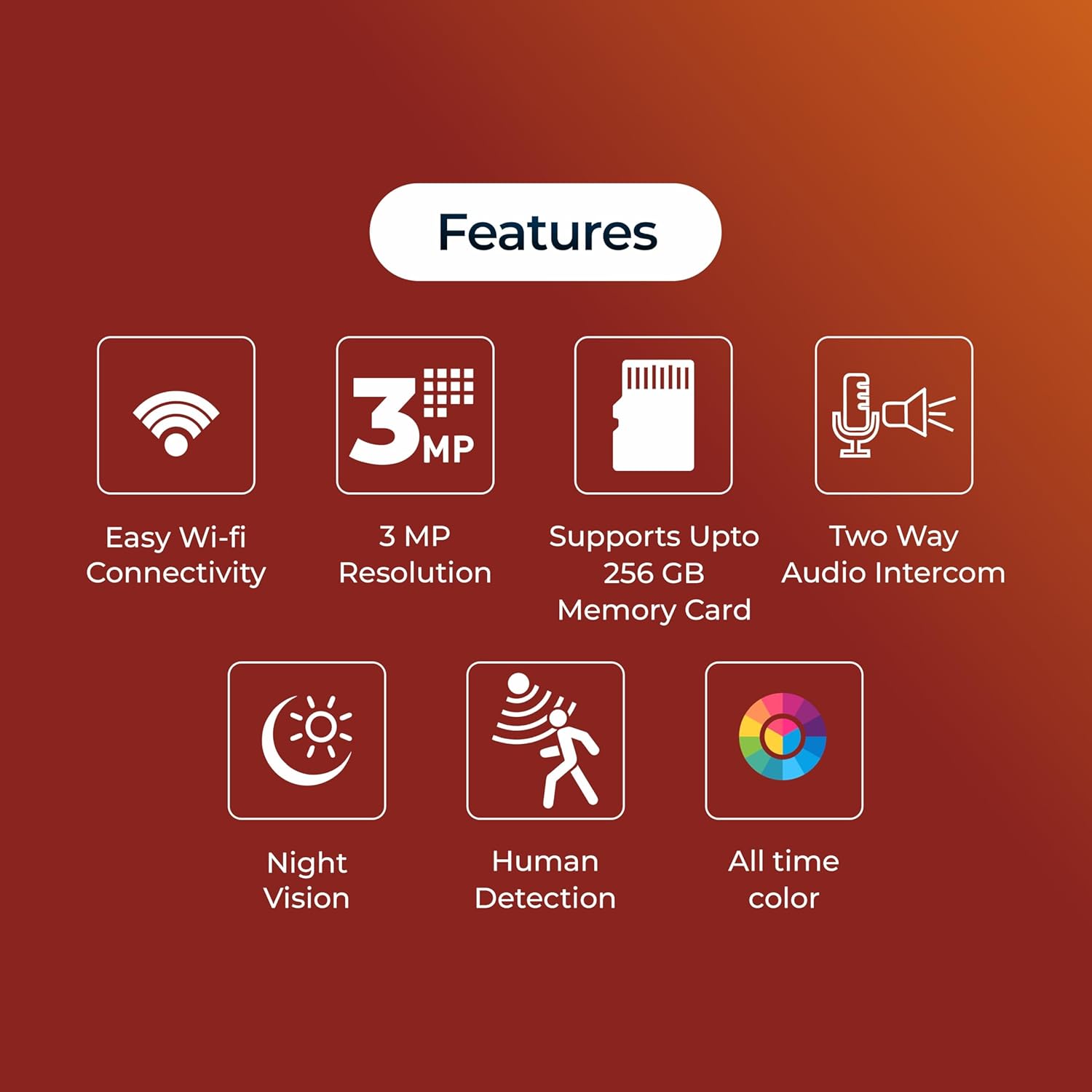 Trueview Smart Security Camera Wi-Fi 3MP CCTV Dome Camera for Home | Shop | Office | Farm | Construction Site | Wireless Camera (T18294S-Trueview 3MP WiFi Dome STQC) - Image 5