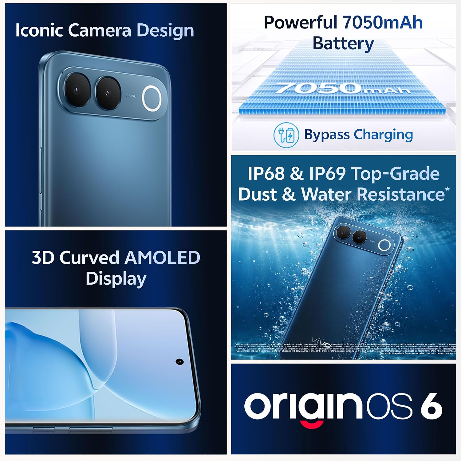 vivo S2 5G (Sapphire Blue, 8GB RAM, 128GB Storage) | 50MP Camera | 4K Video | 7050 mAh Battery | 3D Curved AMOLED | MTK D-7360 Turbo vivo S2 5G (Sapphire Blue, 8GB RAM, 128GB Storage) | 50MP Camera | 4K Video | 7050 mAh Battery | 3D Curved AMOLED | MTK D-7360 Turbo - Image 2