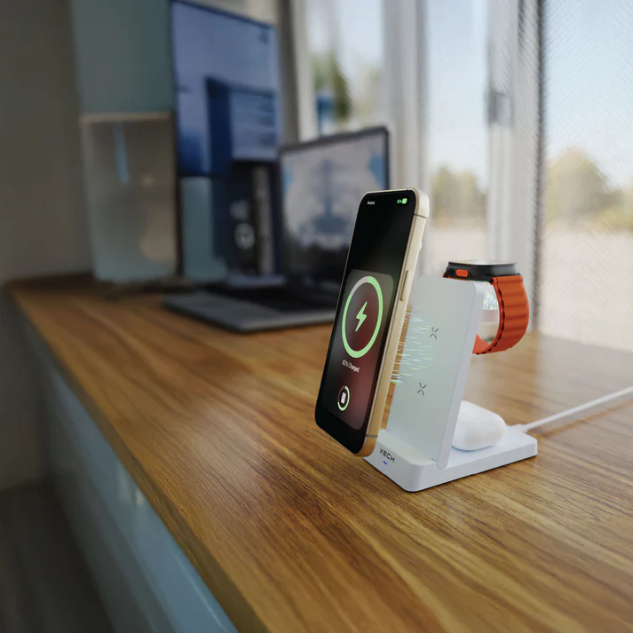 XECH PowerBase Max All-in-One Multi-Charger (White) – Fast Charging Station XECH PowerBase Max All-in-One Multi-Charger (White) – Fast Charging Station - Image 7