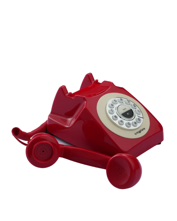 trringphone Retro – Cherry Red Retro Modern Bluetooth Call Mirroring Telephone for Digital Wellbeing, No-Smartphone Zone & Daily Digital Detox Break trringphone Retro – Cherry Red Retro Modern Bluetooth Call Mirroring Telephone for Digital Wellbeing, No-Smartphone Zone & Daily Digital Detox Break - Image 9