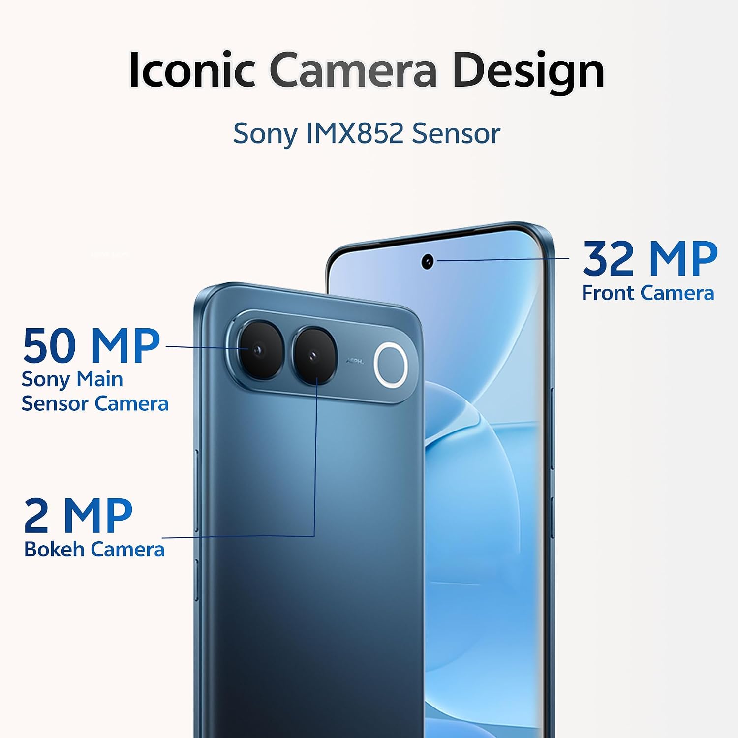 vivo S2 5G (Sapphire Blue, 8GB RAM, 128GB Storage) | 50MP Camera | 4K Video | 7050 mAh Battery | 3D Curved AMOLED | MTK D-7360 Turbo vivo S2 5G (Sapphire Blue, 8GB RAM, 128GB Storage) | 50MP Camera | 4K Video | 7050 mAh Battery | 3D Curved AMOLED | MTK D-7360 Turbo - Image 5
