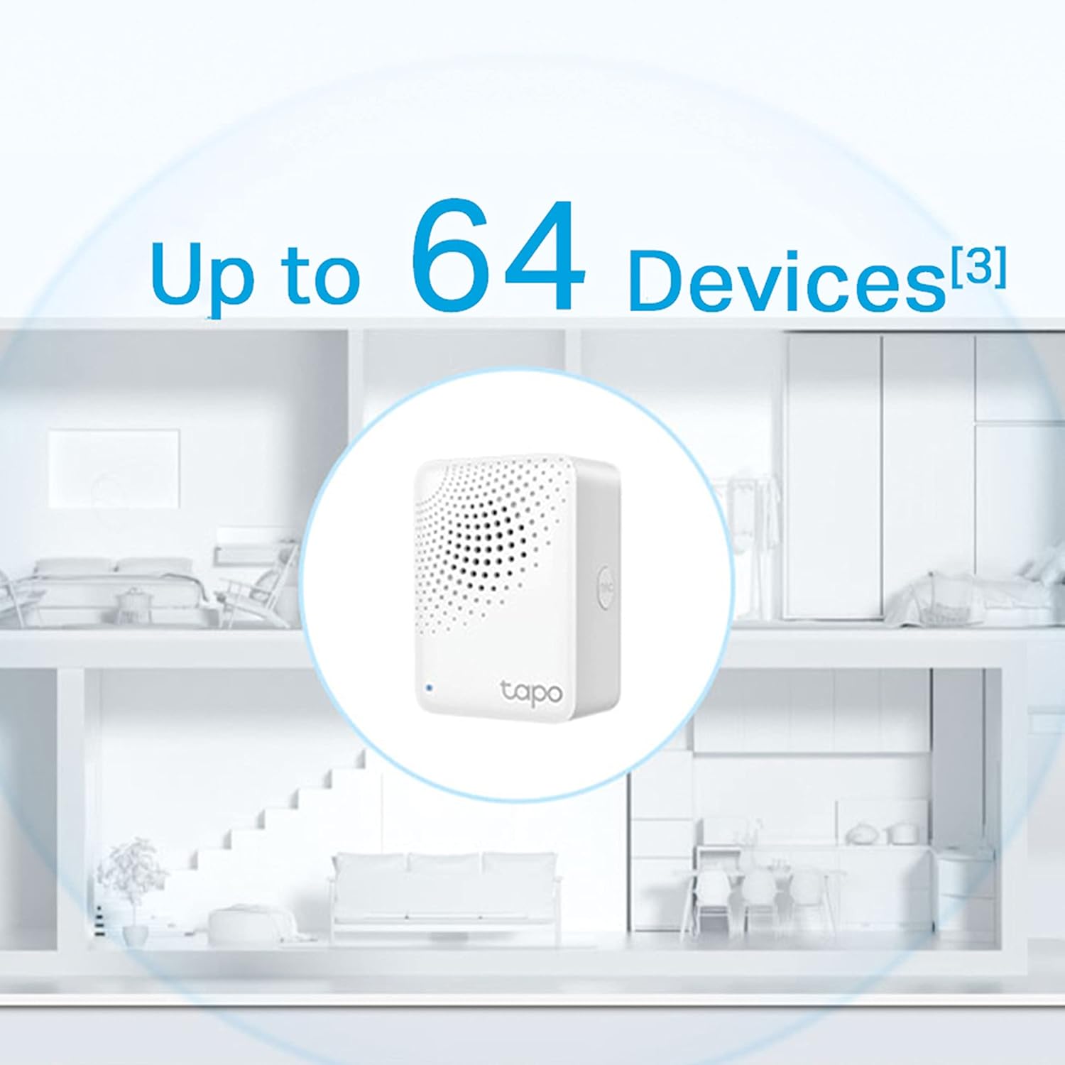 Tapo Tp-Link H100 Iot Smart Hub with Chime, Smart Alarm and Doorbell, Smart Actions with Sensors, Switches & Buttons, Connect with Up to 64 Smart Devices, Alexa, Google Assistant Compatible Tapo Tp-Link H100 Iot Smart Hub with Chime, Smart Alarm and Doorbell, Smart Actions with Sensors, Switches & Buttons, Connect with Up to 64 Smart Devices, Alexa, Google Assistant Compatible - Image 13