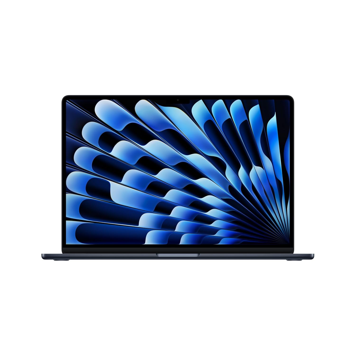 Apple 2026 MacBook Air 15″ Laptop with M5 chip: AI and Apple Intelligence, 38.91 cm (15.3″) Liquid Retina Display, 16GB Unified Memory, 512GB SSD Storage, 12MP Center Stage Camera, Touch ID; Midnight - Image 1