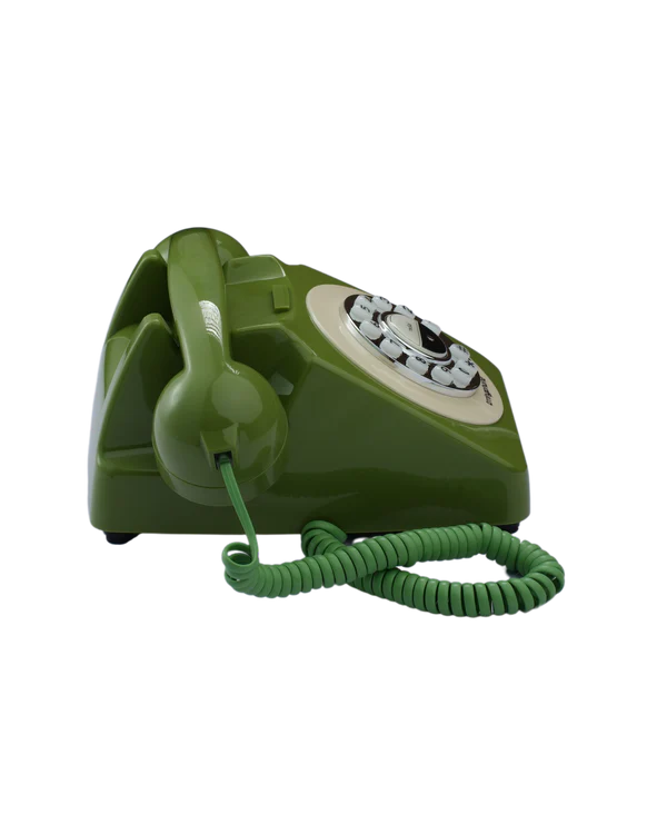 Trringphone Retro Olive Green – Retro Modern Bluetooth Call Mirroring Telephone for Digital Wellbeing, No-Smartphone Zone & Daily Digital Detox Break Trringphone Retro Olive Green – Retro Modern Bluetooth Call Mirroring Telephone for Digital Wellbeing, No-Smartphone Zone & Daily Digital Detox Break - Image 9