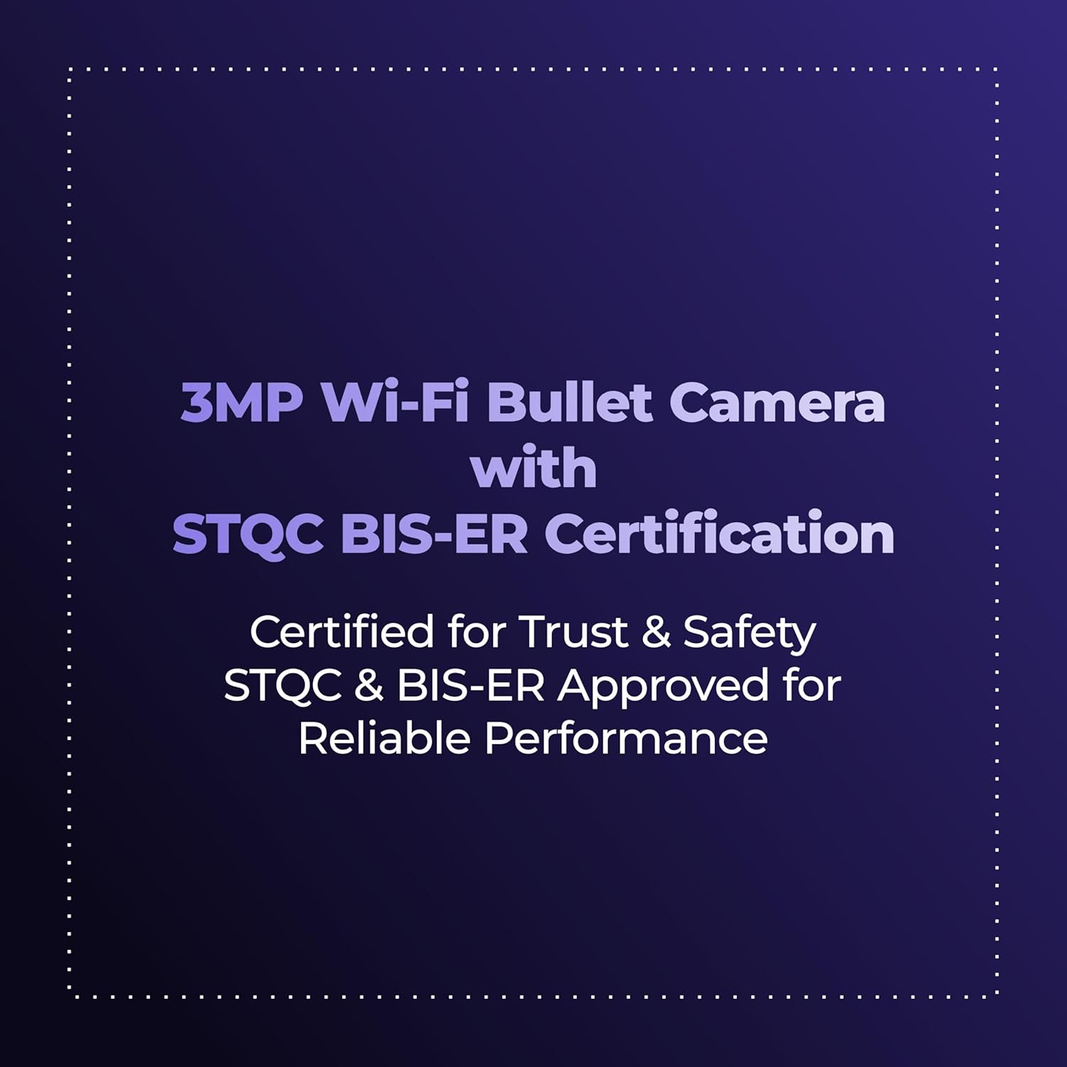 Trueview 3MP 4G SIM Bullet Security Camera | All Time Color Night Vision | IP66 Waterproof | Human Detection | Two Way Audio | 256GB Memory Card Support | STQC Approved - Image 2