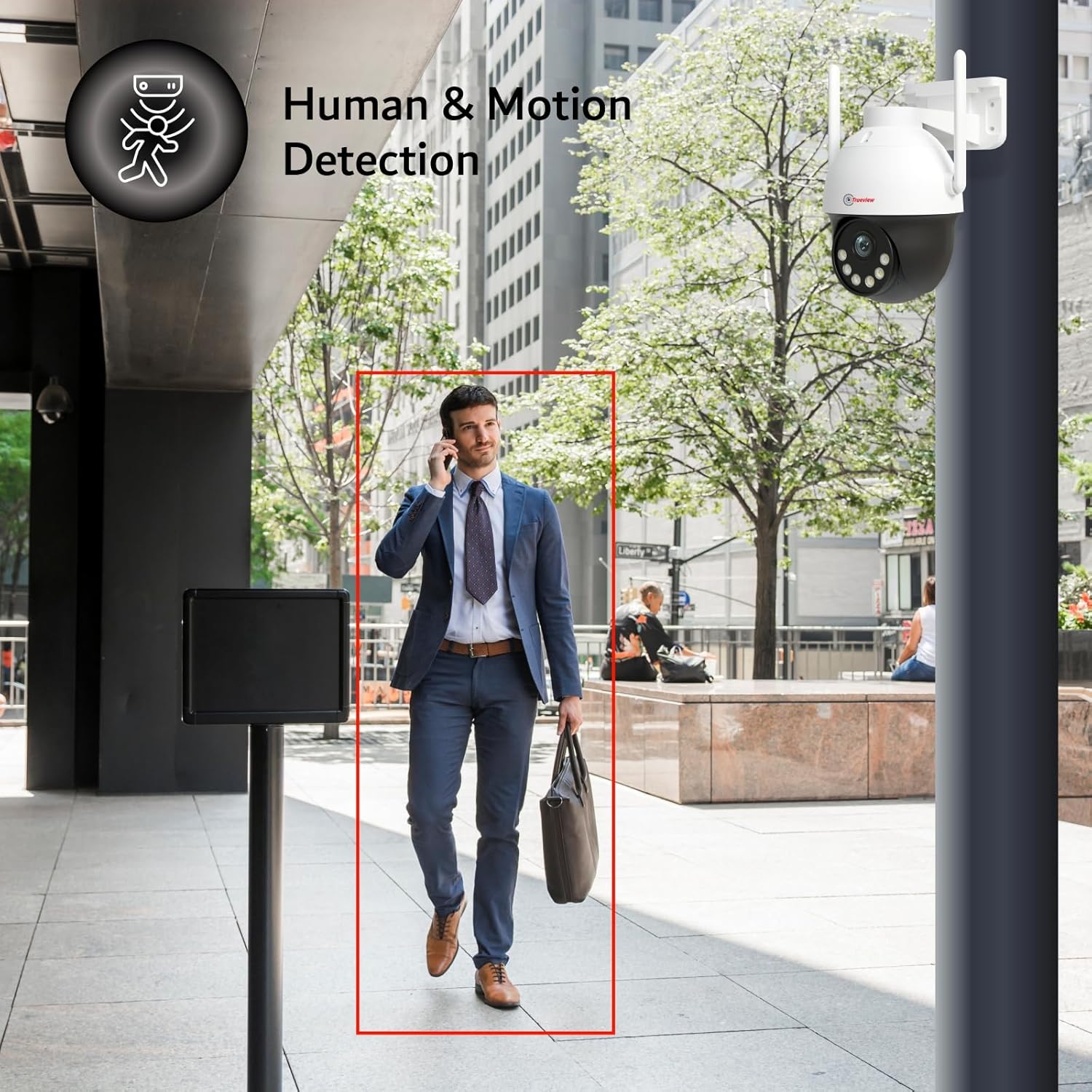 Trueview 3MP 4G Mini PT Security Camera with SIM Support | All-Time Color Vision | 360° Pan | Two-Way Audio | Human Detection | 256GB SD & Cloud | IP66 Waterproof | Alexa Compatible | STQC Certified - Image 7