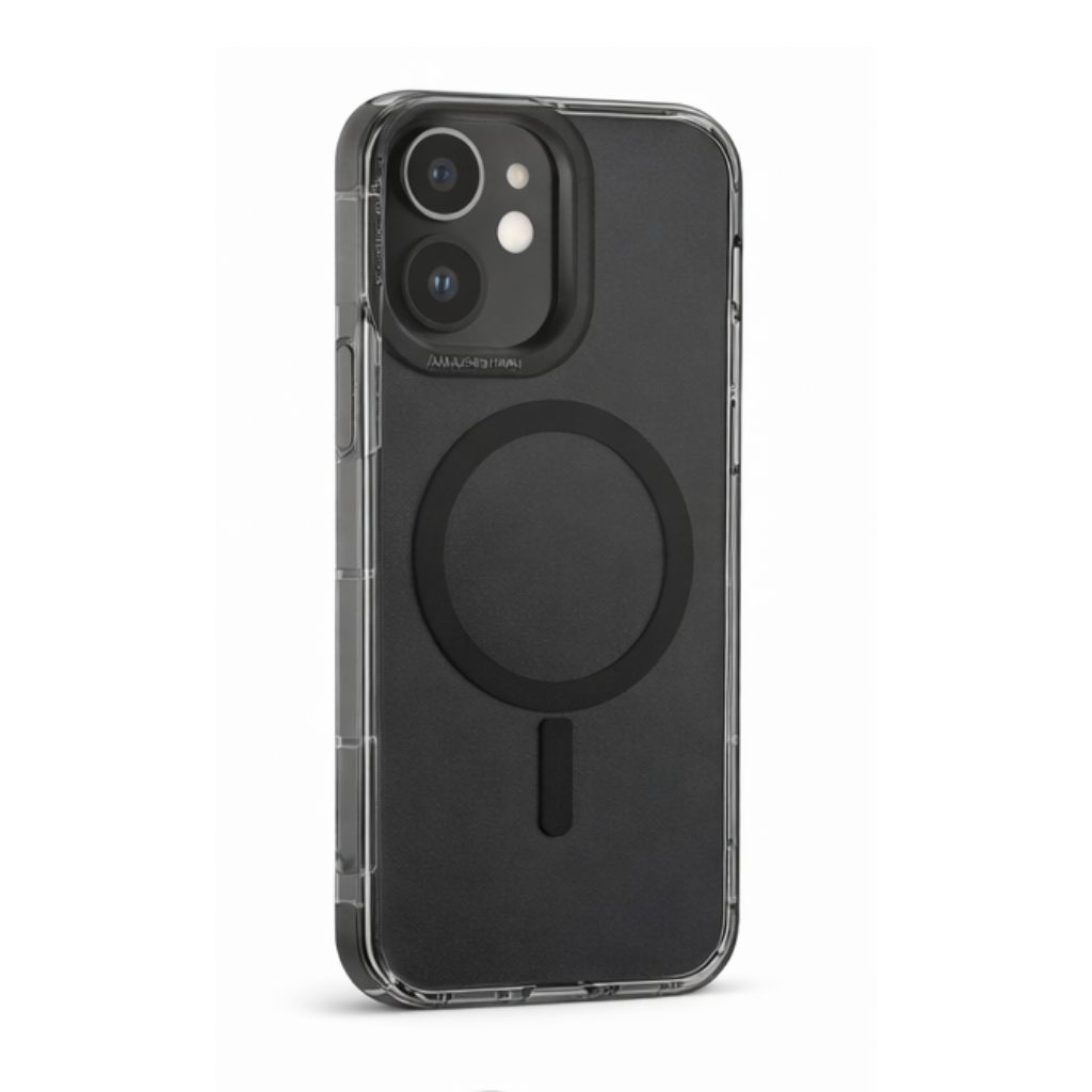AmazingThing Omni Clear Case for iPhone 16 Plus (MagSafe Compatible, 8.5ft Drop Protection, Smoke Transparent) - Image 1