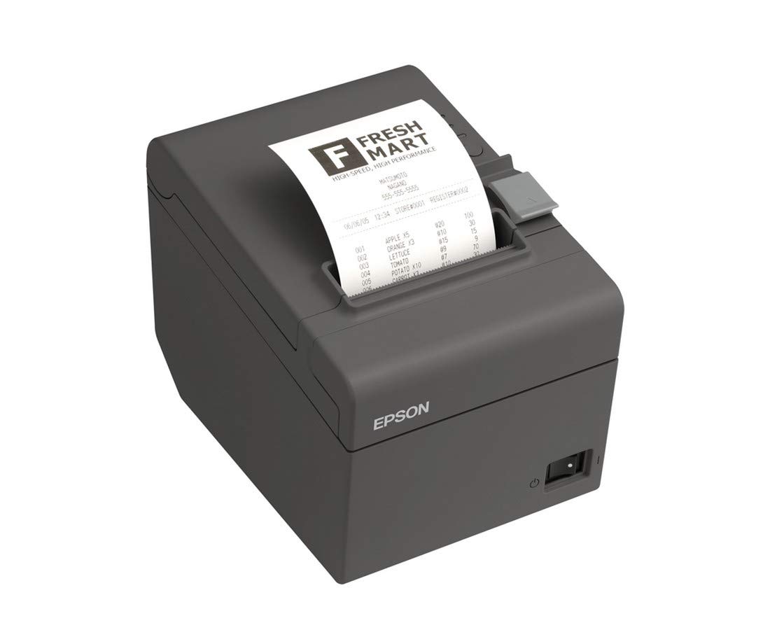 Epson TM-T82 POS Thermal Receipt Printer (USB, Monochrome, High-Speed Billing Printer) - Image 1