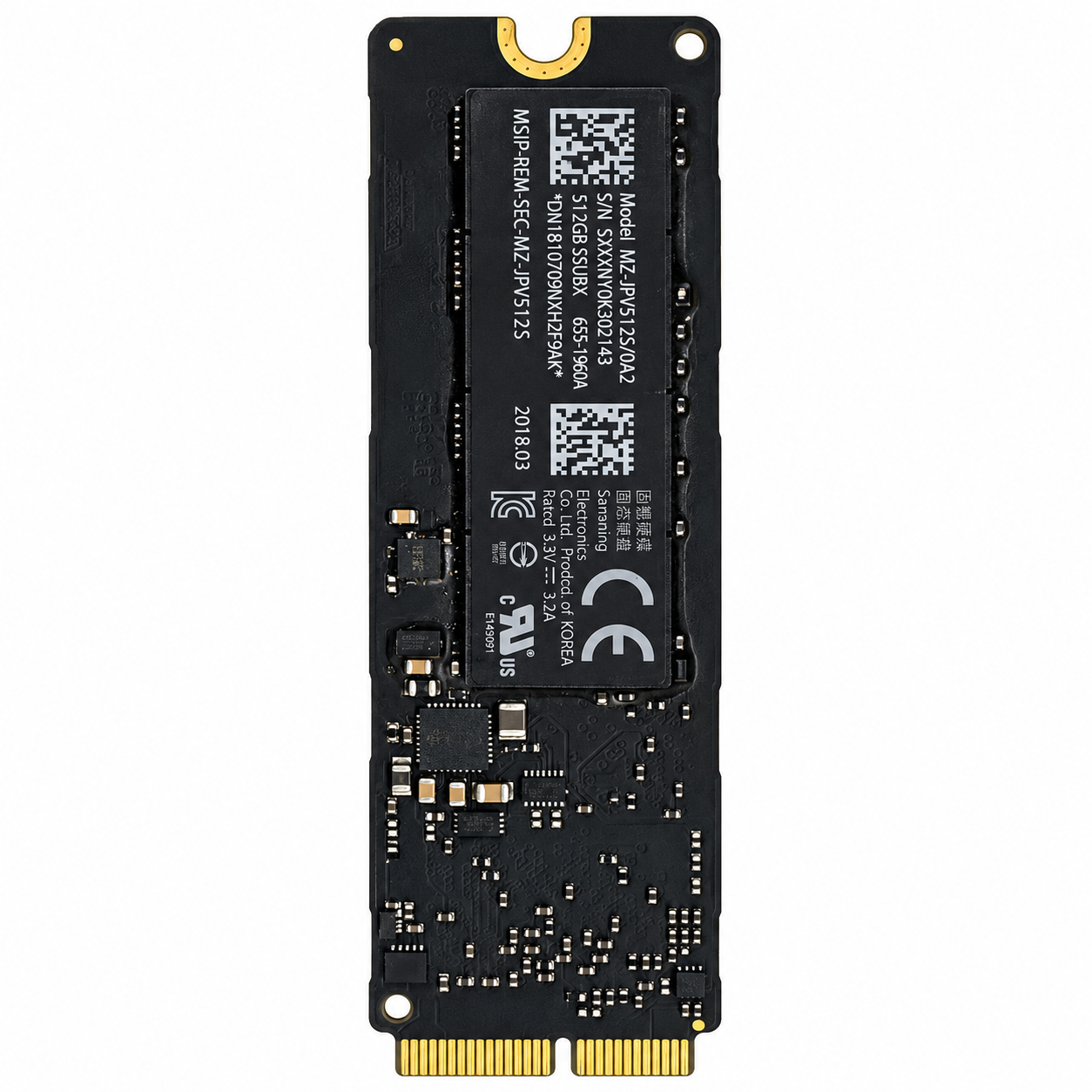 Apple MacBook Pro/Air 512GB Internal SSD for Select Apple MacBook Pro & Air A1502 A1398 A1465 A1466 (2013–2015) - Image 5