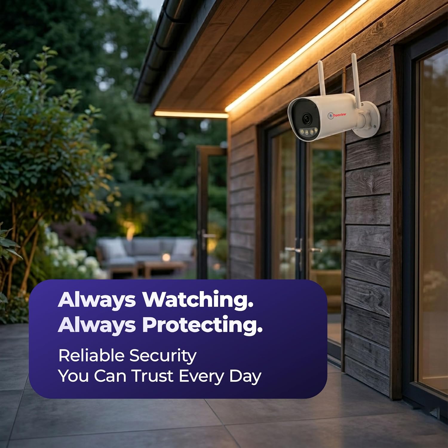Trueview 3MP 4G SIM Bullet Security Camera | All Time Color Night Vision | IP66 Waterproof | Human Detection | Two Way Audio | 256GB Memory Card Support | STQC Approved - Image 8
