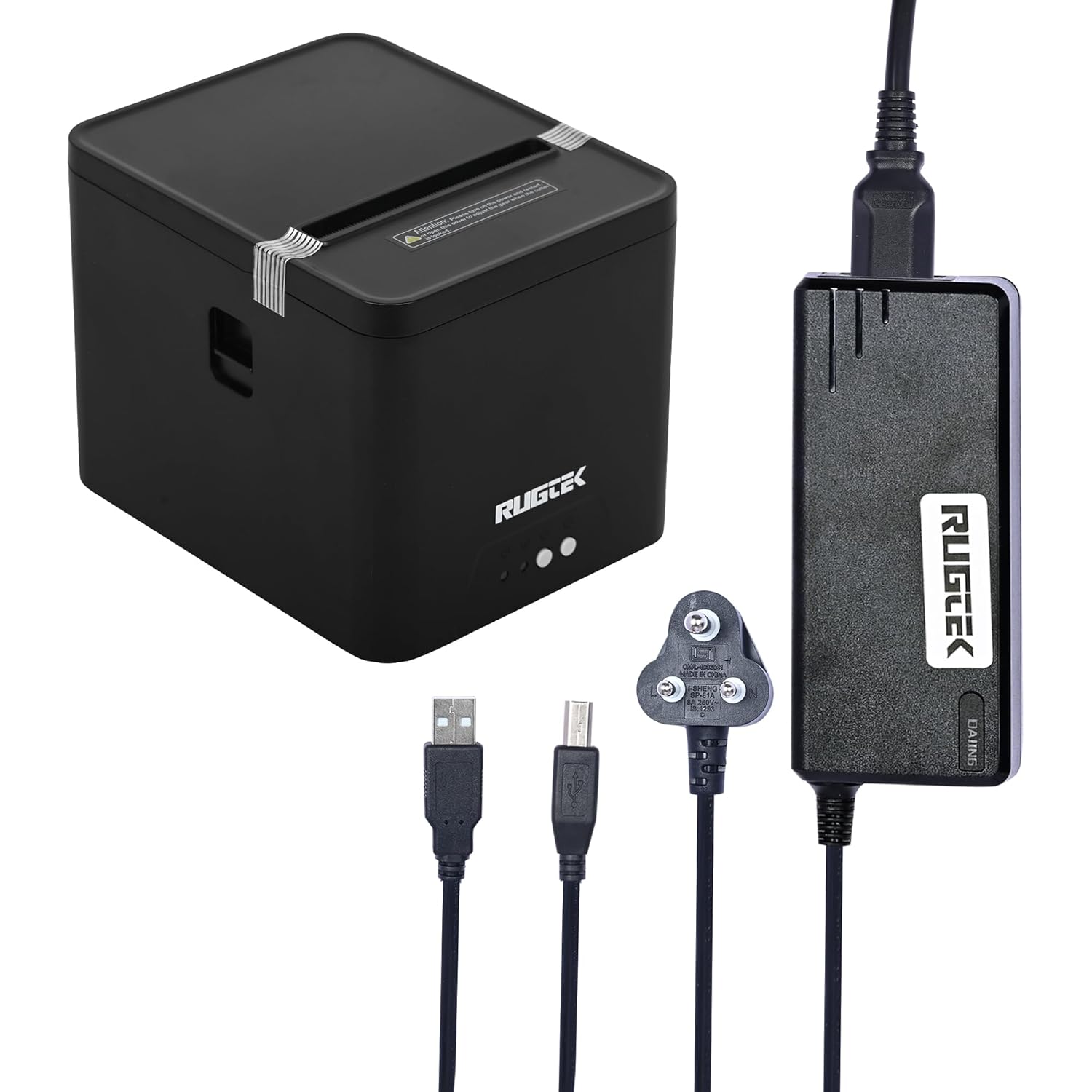 Rugtek Rp 82 Compact UE Thermal Receipt Printer (USB+Enthernet) Rugtek Rp 82 Compact UE Thermal Receipt Printer (USB+Enthernet) - Image 1