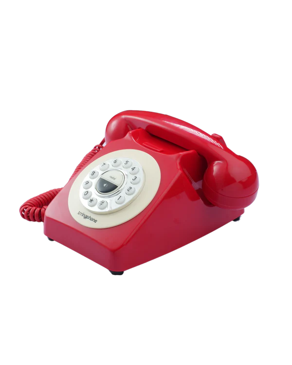 trringphone Retro – Cherry Red Retro Modern Bluetooth Call Mirroring Telephone for Digital Wellbeing, No-Smartphone Zone & Daily Digital Detox Break trringphone Retro – Cherry Red Retro Modern Bluetooth Call Mirroring Telephone for Digital Wellbeing, No-Smartphone Zone & Daily Digital Detox Break - Image 11