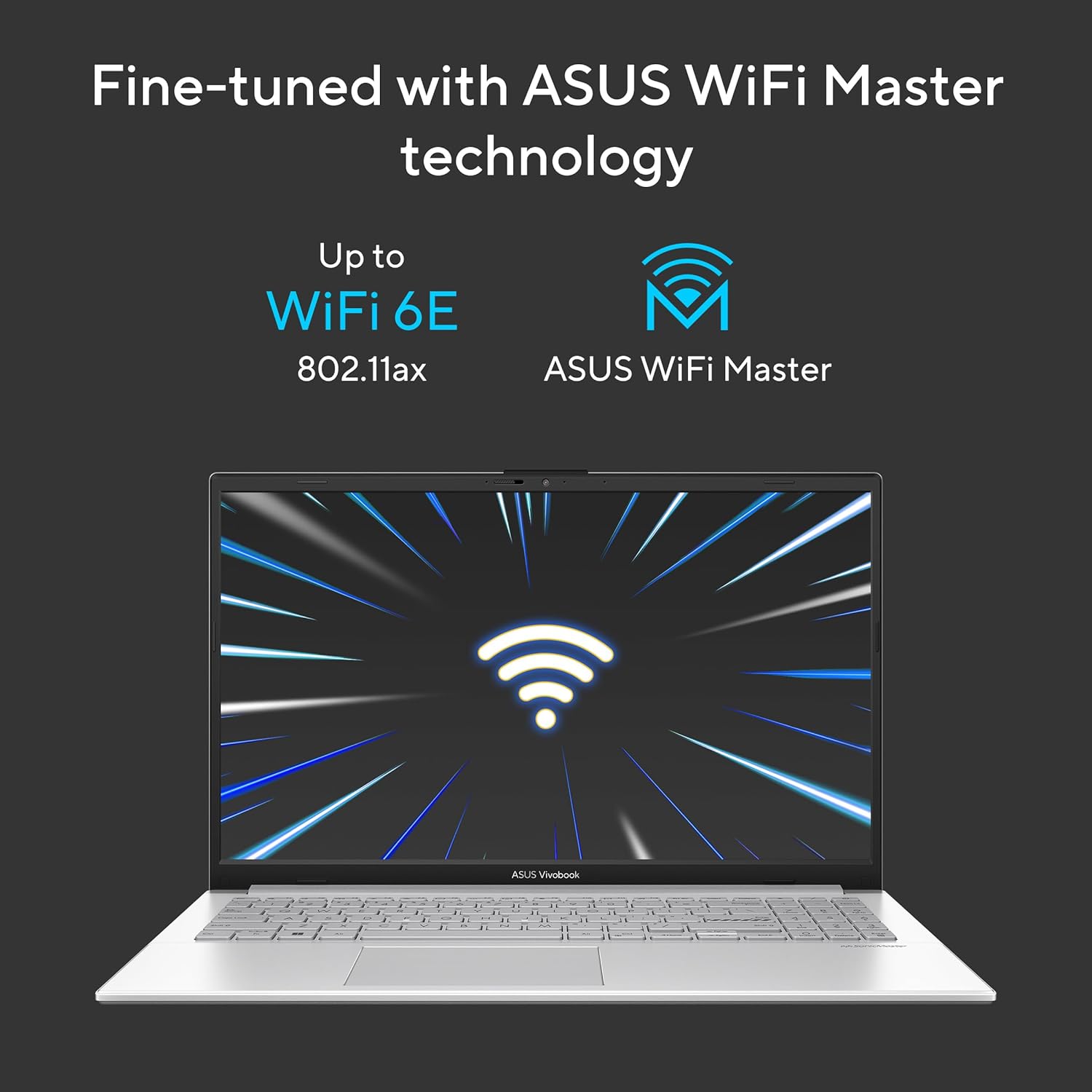 ASUS Vivobook Go 15 (2026),AMD Ryzen 5 40, AMD Radeon iGPU, 16GB RAM, 512GB SSD, FHD, 15.6"(39.6 cm),Windows 11,M365 Basic(1 Year)* Office 2024,Cool Silver,1.63 Kg,E1504FA-BQ2113WS,Thin & Light Laptop - Image 8