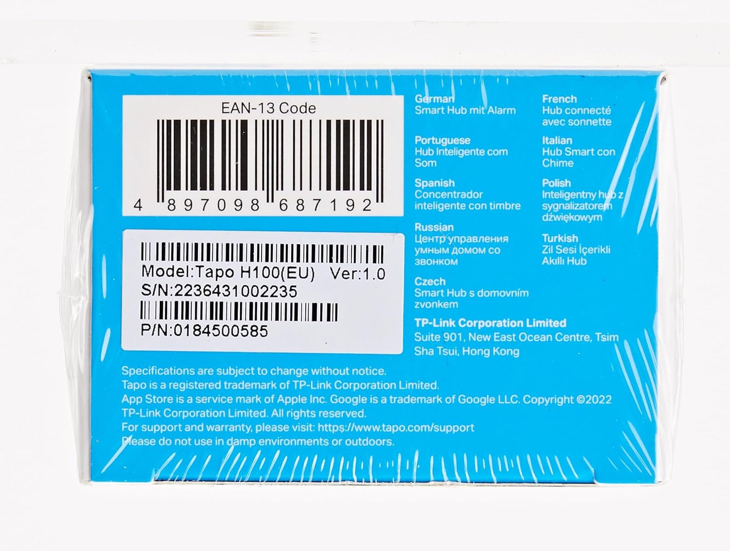 Tapo Tp-Link H100 Iot Smart Hub with Chime, Smart Alarm and Doorbell, Smart Actions with Sensors, Switches & Buttons, Connect with Up to 64 Smart Devices, Alexa, Google Assistant Compatible Tapo Tp-Link H100 Iot Smart Hub with Chime, Smart Alarm and Doorbell, Smart Actions with Sensors, Switches & Buttons, Connect with Up to 64 Smart Devices, Alexa, Google Assistant Compatible - Image 11