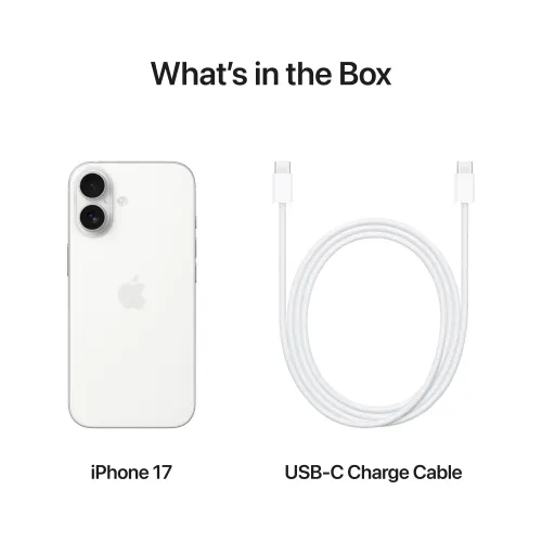 Open Box Apple iPhone 17 256GB (White) | 6.3-inch ProMotion Display | A19 Chip | 48MP Dual Camera Unused Smartphone With Up to 11.5 Month Warranty - Image 5