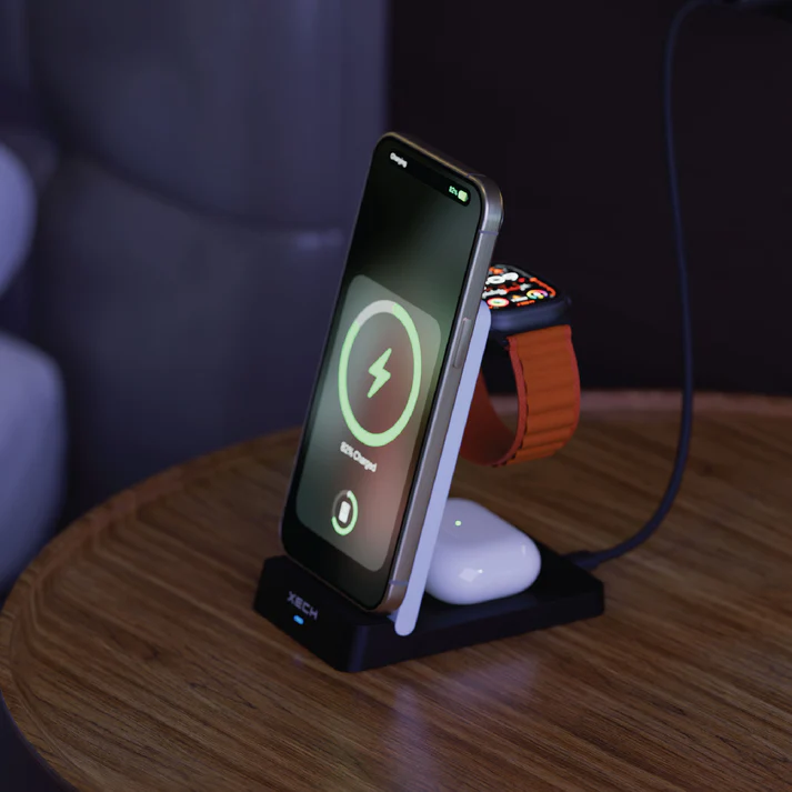 XECH PowerBase Max All-in-One Multi-Charger (Black) – Fast Charging Station XECH PowerBase Max All-in-One Multi-Charger (Black) – Fast Charging Station - Image 8