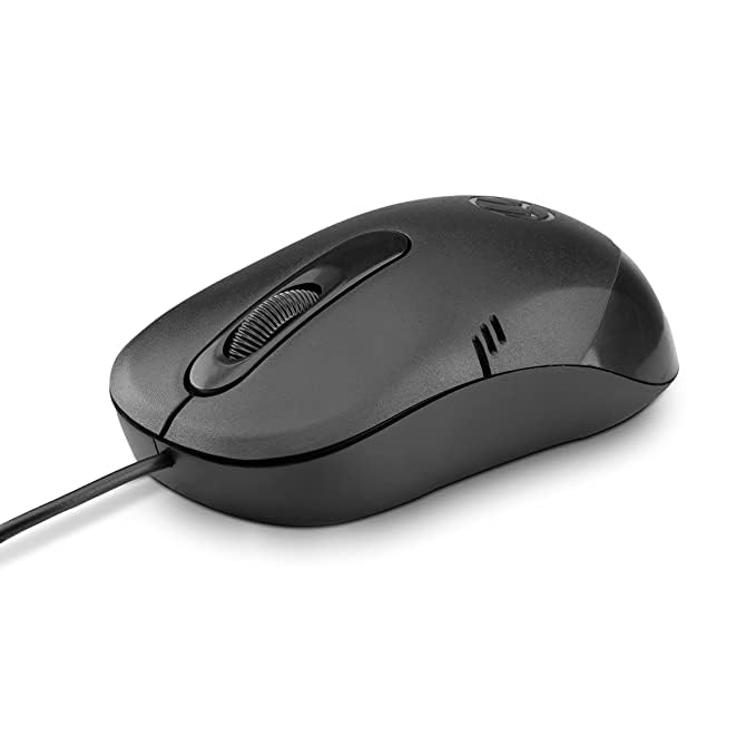 LAPCARE Optical USB Mouse L-60 Plus (Ind) 1000Dpi,3- Button, Scrolling Wheel, Plug and Play (Black) - Image 2
