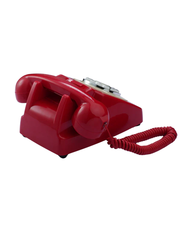 trringphone Retro – Cherry Red Retro Modern Bluetooth Call Mirroring Telephone for Digital Wellbeing, No-Smartphone Zone & Daily Digital Detox Break trringphone Retro – Cherry Red Retro Modern Bluetooth Call Mirroring Telephone for Digital Wellbeing, No-Smartphone Zone & Daily Digital Detox Break - Image 4