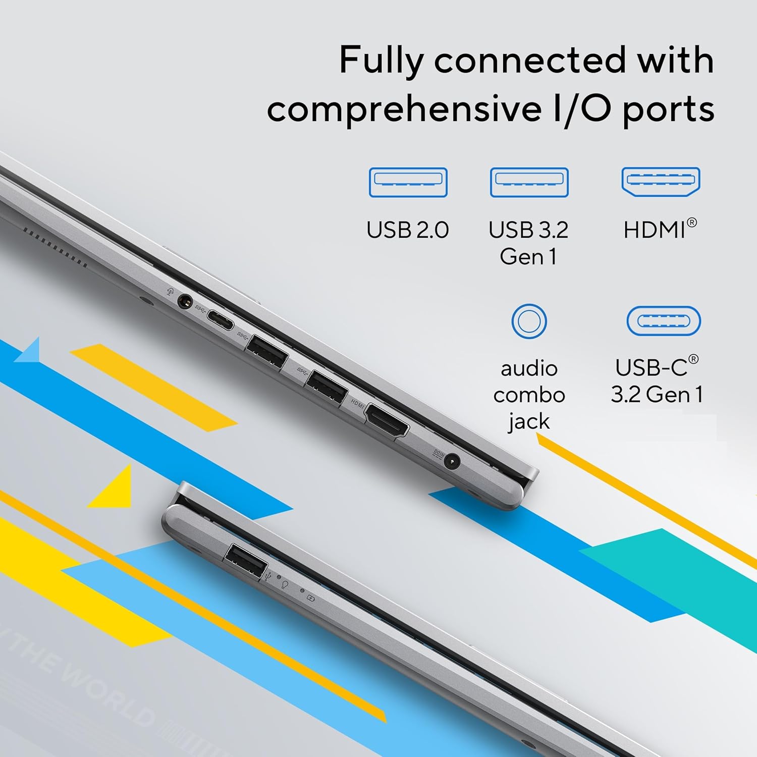 ASUS Vivobook 15 (2026),Intel Core 3 100U, Intel iGPU, 8GB RAM, 512GB SSD, FHD, 15.6"(39.6 cm),Windows 11 Home,M365 Basic(1 Year)* Office 2024,Cool Silver,1.7 Kg, X1504VAP-BQ1321WS,Thin & Light Laptop - Image 7