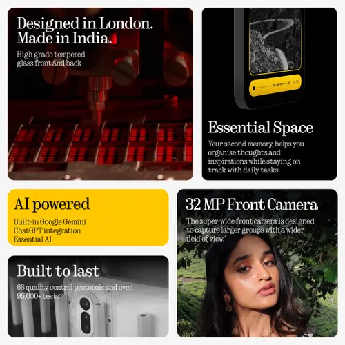 Nothing Phone 4a 5G (8GB RAM, 256GB Storage) | Qualcomm Snapdragon 7s Gen | 5400 mAh Battery | Transparent Design | Pink - Image 5