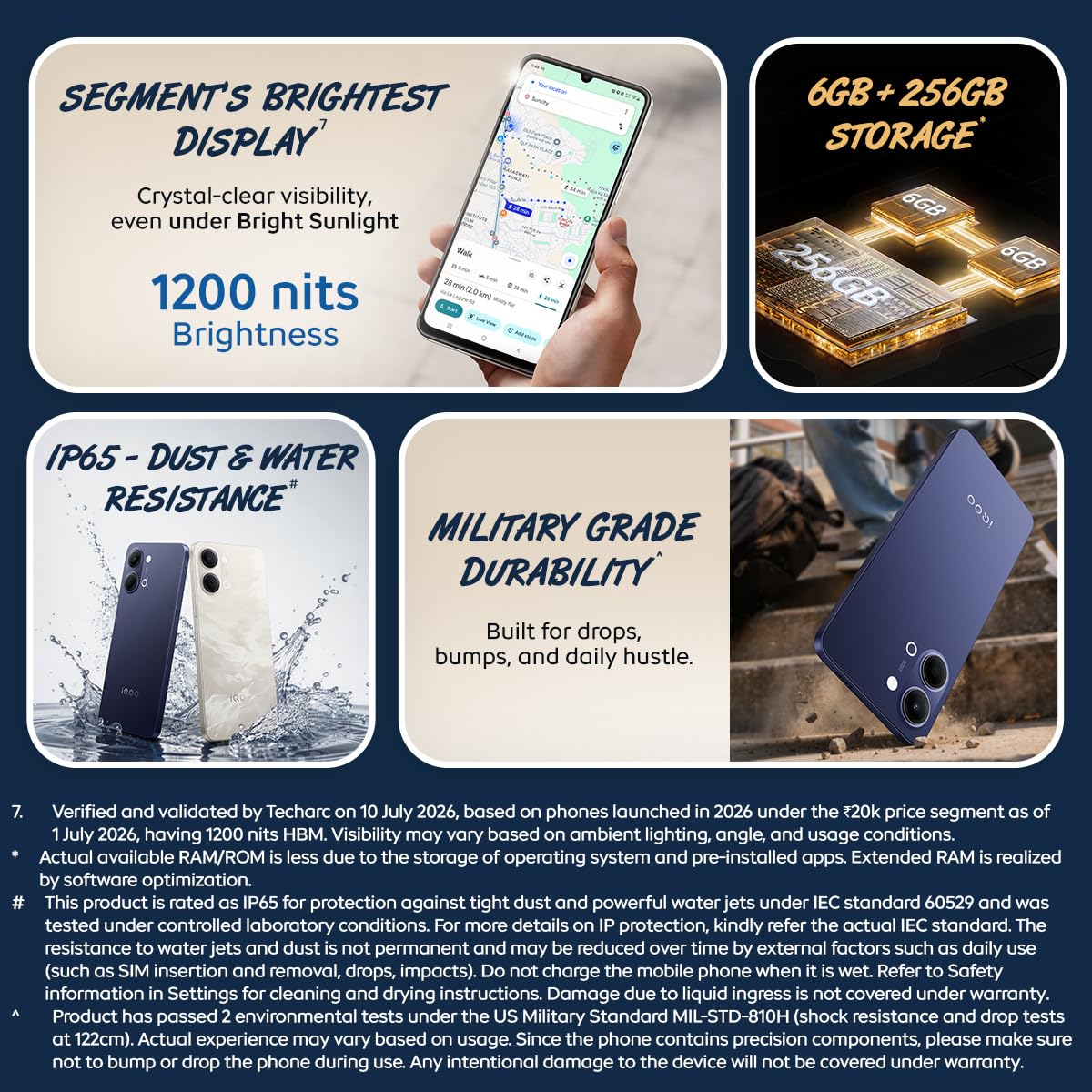 iQOO Z11 Lite 44W 5G (Midnight Blue, 4GB RAM, 128GB Storage) | 6500mAh Battery, 44W Fast Charging, Dimensity 6300, OriginOS 6.0 iQOO Z11 Lite 44W 5G (Midnight Blue, 4GB RAM, 128GB Storage) | 6500mAh Battery, 44W Fast Charging, Dimensity 6300, OriginOS 6.0 - Image 10
