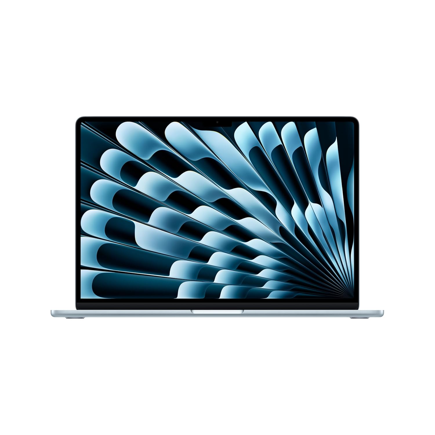 Apple 2026 MacBook Air 15″ Laptop with M5 chip: AI and Apple Intelligence, 38.91 cm (15.3″) Liquid Retina Display, 24GB Unified Memory, 1TB SSD Storage, 12MP Center Stage Camera, Touch ID; Sky Blue Apple 2026 MacBook Air 15″ Laptop with M5 chip: AI and Apple Intelligence, 38.91 cm (15.3″) Liquid Retina Display, 24GB Unified Memory, 1TB SSD Storage, 12MP Center Stage Camera, Touch ID; Sky Blue - Image 1