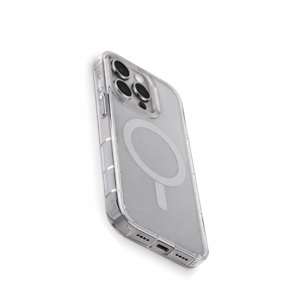 AmazingThing Titan Pro Clear Case for iPhone 16 Pro (MagSafe Compatible, 10ft Drop Protection, Transparent) - Image 4