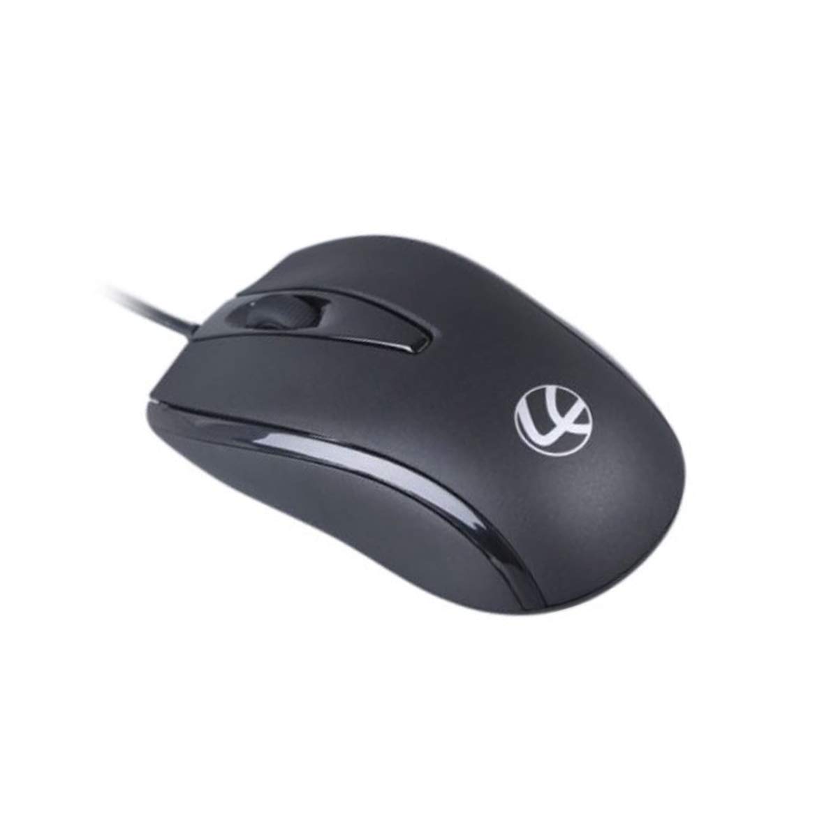 LAPCARE L-70 Plus (Ind) Wired Optical Mouse with 1200 Dpi, Plug & Play, Hi- Optical Tracking (Black) - Micro USB - Image 1