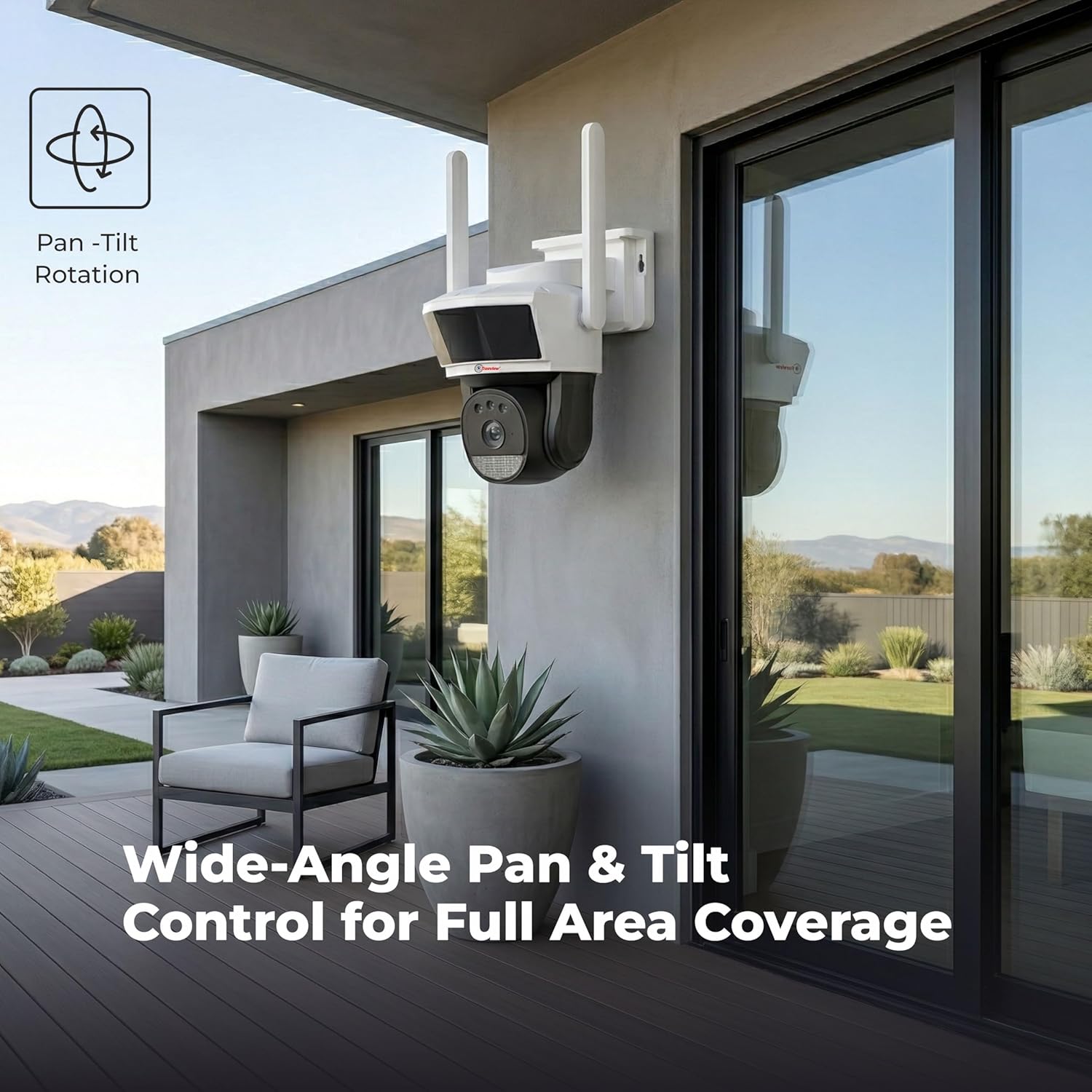 Trueview 3MP 4G Mini PT CCTV Camera | BIS-ER (STQC Certified) | All Time Colour Night Vision | SIM Based Security Camera | Human Detection | 2-Way Audio |256 GB Memory Card & Cloud | Alexa | T18291SF - Image 3