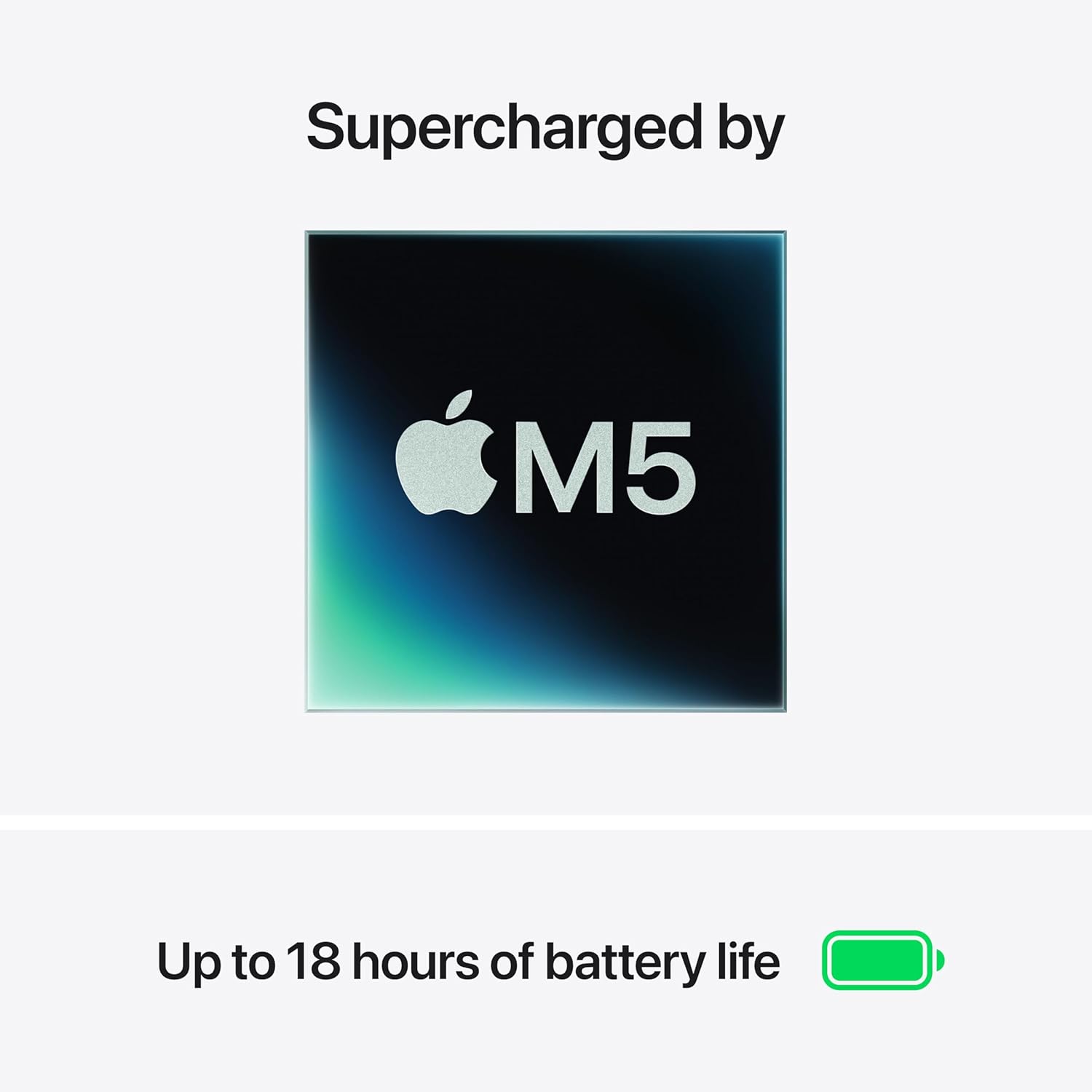 Apple 2026 MacBook Air 15″ Laptop with M5 chip: AI and Apple Intelligence, 38.91 cm (15.3″) Liquid Retina Display, 16GB Unified Memory, 1TB SSD Storage, 12MP Center Stage Camera, Touch ID; Starlight - Image 2