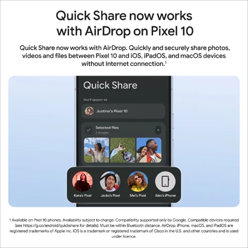 Google Pixel 10a 5G (8GB RAM, 256GB Storage) | Google Tensor G4 | 5100mAh Battery | 7 Years Security and OS Updates | Fog - Image 6