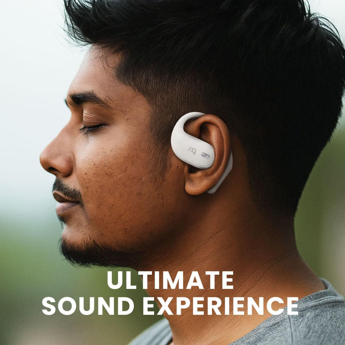 ng EarSafe OpenBuds - Air Conduction Open Ear Buds | Quad Mic ENC for Clear Calls | 12x17mm Drivers for Immersive Audio | Premium White - Image 5