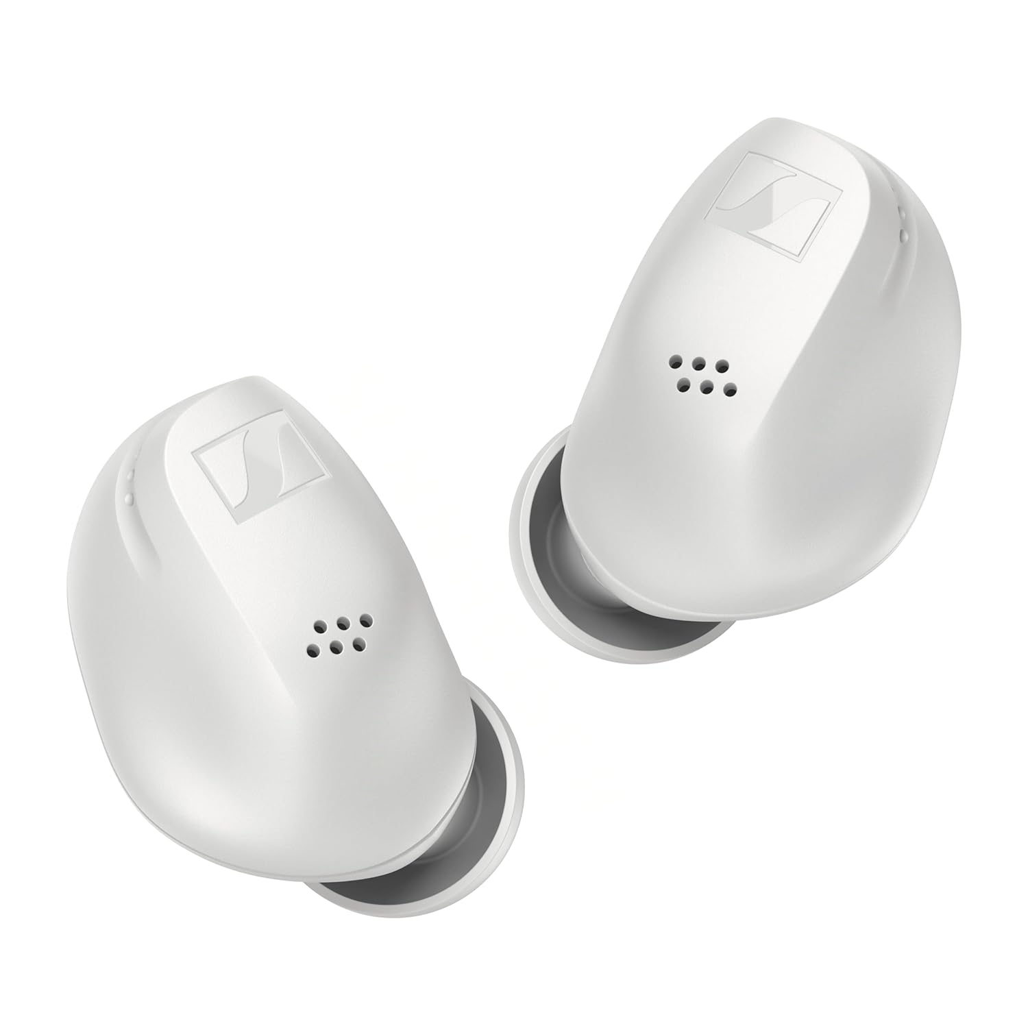 Sennheiser ACCENTUM True Wireless Earbuds, BT v5.3 Auracast & LE Audio, TrueResponse Drivers, Hybrid ANC + Transparency Mode, 28 Hr Battery, Qi & USB‑C Charging, Touch Control, 2Y Warranty, White - Image 2