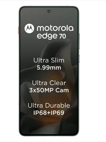 Motorola Edge 70 (Lily Pad, 8GB RAM, 256GB Storage) - Image 1