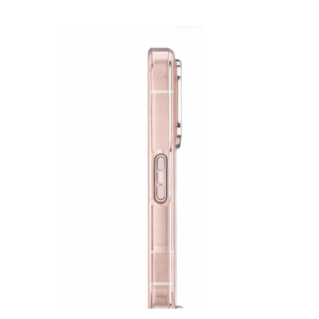 AmazingThing Titan Pro Clear Case for iPhone 16 Pro (MagSafe Compatible, 10ft Drop Protection, Transparent Gold Tint) - Image 5