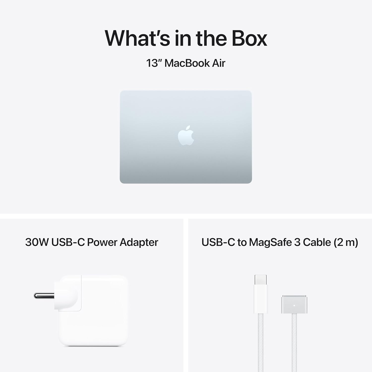 Apple 2026 MacBook Air 13″ Laptop with M5 chip: AI and Apple Intelligence, 34.46 cm (13.6″) Liquid Retina Display, 24GB Unified Memory, 1TB SSD Storage, 12MP Center Stage Camera, Touch ID; Sky Blue Apple 2026 MacBook Air 13″ Laptop with M5 chip: AI and Apple Intelligence, 34.46 cm (13.6″) Liquid Retina Display, 24GB Unified Memory, 1TB SSD Storage, 12MP Center Stage Camera, Touch ID; Sky Blue - Image 6