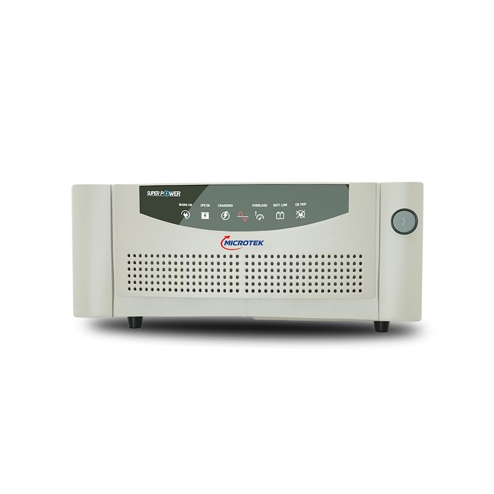 Microtek Super Power 900 Advanced Digital 800VA/12V Inverter, Support 1 Battery with 2 Year Warranty for Home, Office & Shops - Image 1