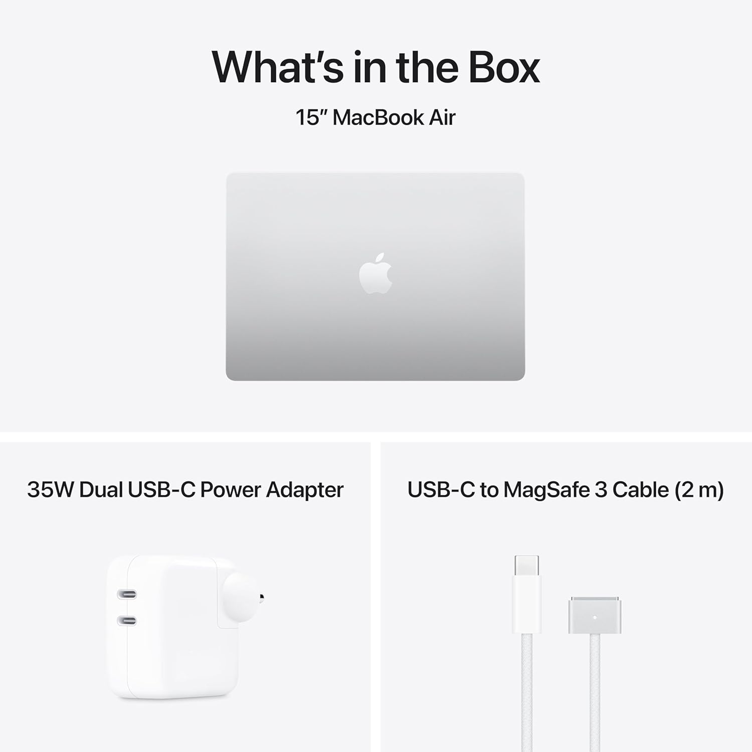 Apple 2026 MacBook Air 15″ Laptop with M5 chip: AI and Apple Intelligence, 38.91 cm (15.3″) Liquid Retina Display, 24GB Unified Memory, 1TB SSD Storage, 12MP Center Stage Camera, Touch ID; Silver Apple 2026 MacBook Air 15″ Laptop with M5 chip: AI and Apple Intelligence, 38.91 cm (15.3″) Liquid Retina Display, 24GB Unified Memory, 1TB SSD Storage, 12MP Center Stage Camera, Touch ID; Silver - Image 5