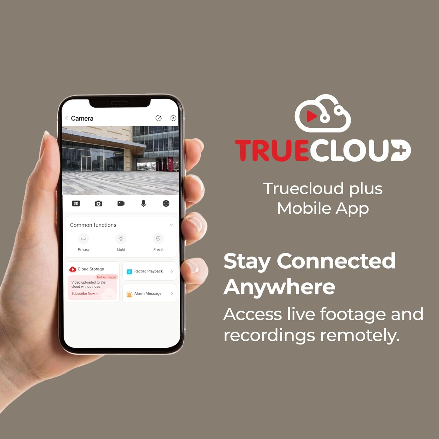 Trueview 3MP 4G Mini PT CCTV Camera | BIS-ER (STQC Certified) | All Time Colour Night Vision | SIM Based Security Camera | Human Detection | 2-Way Audio |256 GB Memory Card & Cloud | Alexa | T18291SF - Image 7
