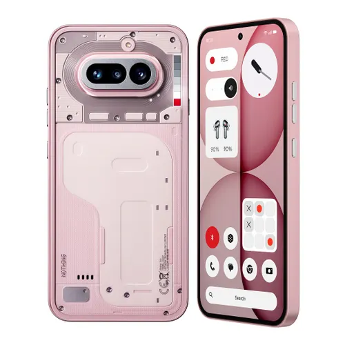 Nothing Phone 4a 5G (8GB RAM, 256GB Storage) | Qualcomm Snapdragon 7s Gen | 5400 mAh Battery | Transparent Design | Pink - Image 1