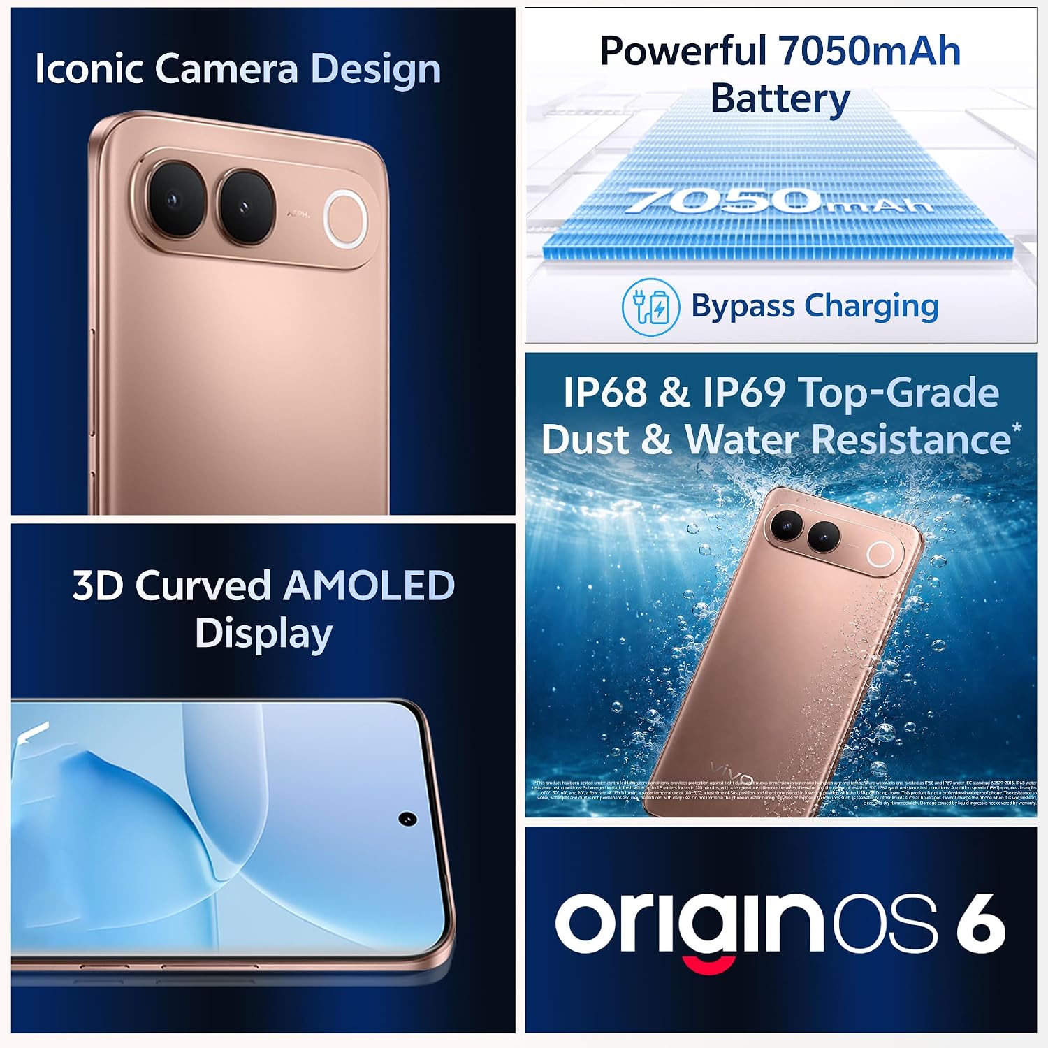 vivo S2 5G (Regal Bronze, 8GB RAM, 128GB Storage) | 50MP Camera | 4K Video | 7050 mAh Battery | 3D Curved AMOLED | MTK D-7360 Turbo vivo S2 5G (Regal Bronze, 8GB RAM, 128GB Storage) | 50MP Camera | 4K Video | 7050 mAh Battery | 3D Curved AMOLED | MTK D-7360 Turbo - Image 2