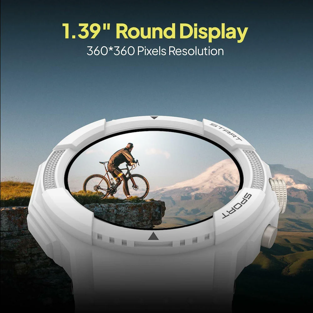 Fire-Boltt Quest Smartwatch 1.39" Full Touch Gps Tracking Smart Watch Bluetooth Calling, 100+ Sports Modes, 360 * 360 Pixel High Resolution, Health Suite & Rugged Outdoor Built - White Fire-Boltt Quest Smartwatch 1.39" Full Touch Gps Tracking Smart Watch Bluetooth Calling, 100+ Sports Modes, 360 * 360 Pixel High Resolution, Health Suite & Rugged Outdoor Built - White - Image 4