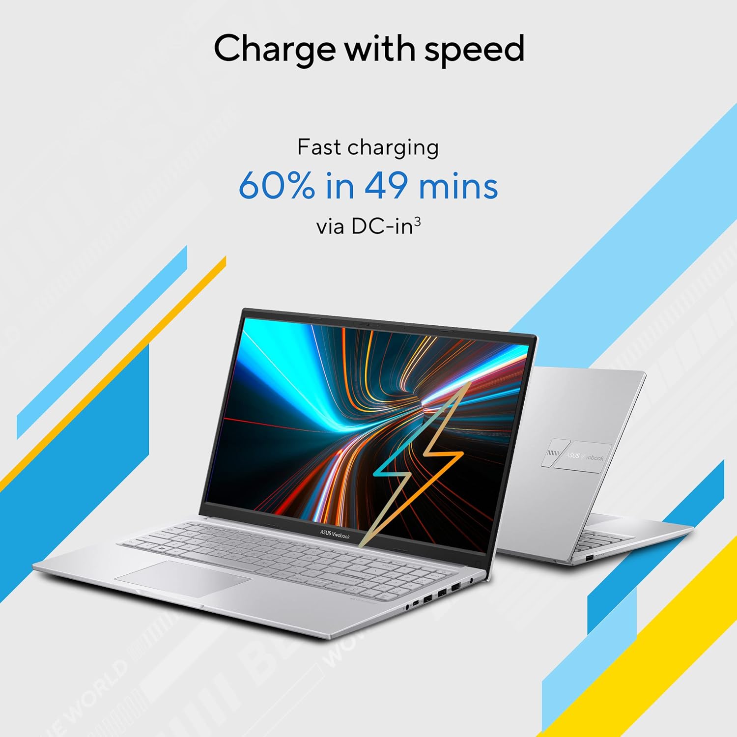 ASUS Vivobook 15 (2026),Intel Core 3 100U, Intel iGPU, 8GB RAM, 512GB SSD, FHD, 15.6"(39.6 cm),Windows 11 Home,M365 Basic(1 Year)* Office 2024,Cool Silver,1.7 Kg, X1504VAP-BQ1321WS,Thin & Light Laptop - Image 9