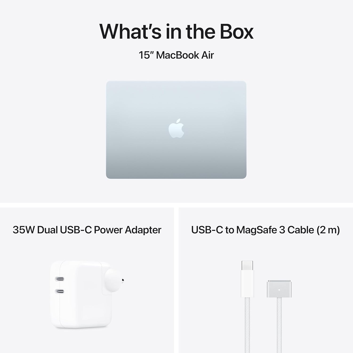 Apple 2026 MacBook Air 15″ Laptop with M5 chip: AI and Apple Intelligence, 38.91 cm (15.3″) Liquid Retina Display, 24GB Unified Memory, 1TB SSD Storage, 12MP Center Stage Camera, Touch ID; Sky Blue Apple 2026 MacBook Air 15″ Laptop with M5 chip: AI and Apple Intelligence, 38.91 cm (15.3″) Liquid Retina Display, 24GB Unified Memory, 1TB SSD Storage, 12MP Center Stage Camera, Touch ID; Sky Blue - Image 6