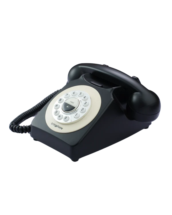 trringphone Retro Matte Graphite Retro Modern Bluetooth Call Mirroring Telephone for Digital Wellbeing, No-Smartphone Zone & Daily Digital Detox Break trringphone Retro Matte Graphite Retro Modern Bluetooth Call Mirroring Telephone for Digital Wellbeing, No-Smartphone Zone & Daily Digital Detox Break - Image 11