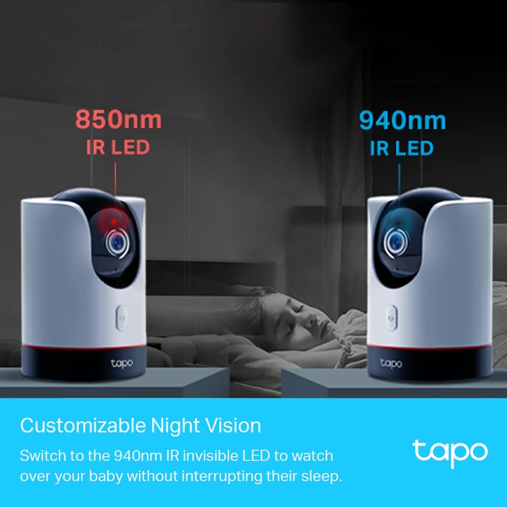 TP-Link Tapo C225 4MP 2K QHD 1440p Pan/Tilt WiFi Security Smart Camera, Indoor CCTV, Smart AI, Starlight Sensor,Night Vision Compatible with Alexa&Google Home, No Hub Required, SD Storage TP-Link Tapo C225 4MP 2K QHD 1440p Pan/Tilt WiFi Security Smart Camera, Indoor CCTV, Smart AI, Starlight Sensor,Night Vision Compatible with Alexa&Google Home, No Hub Required, SD Storage - Image 2