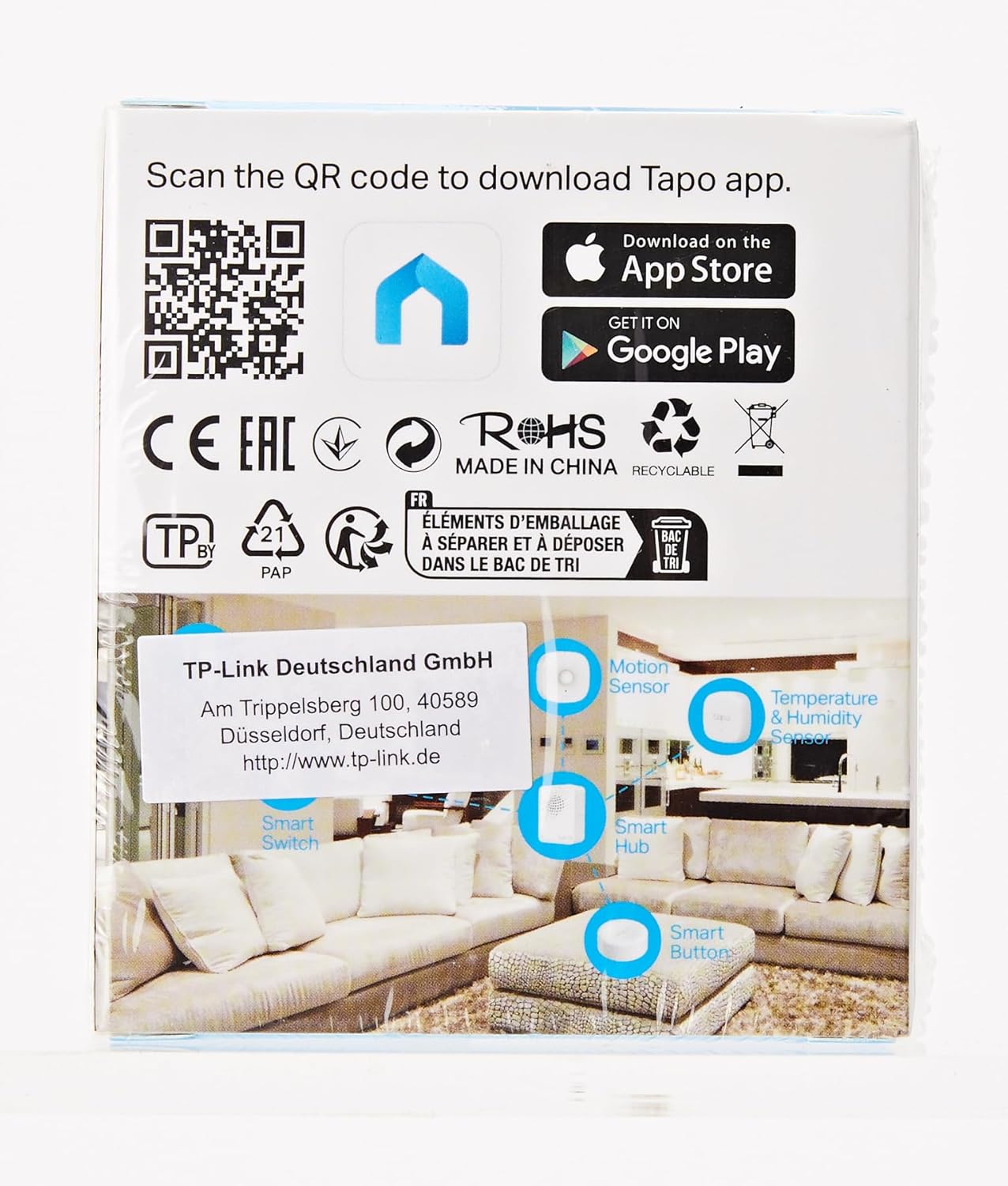 Tapo Tp-Link H100 Iot Smart Hub with Chime, Smart Alarm and Doorbell, Smart Actions with Sensors, Switches & Buttons, Connect with Up to 64 Smart Devices, Alexa, Google Assistant Compatible Tapo Tp-Link H100 Iot Smart Hub with Chime, Smart Alarm and Doorbell, Smart Actions with Sensors, Switches & Buttons, Connect with Up to 64 Smart Devices, Alexa, Google Assistant Compatible - Image 15