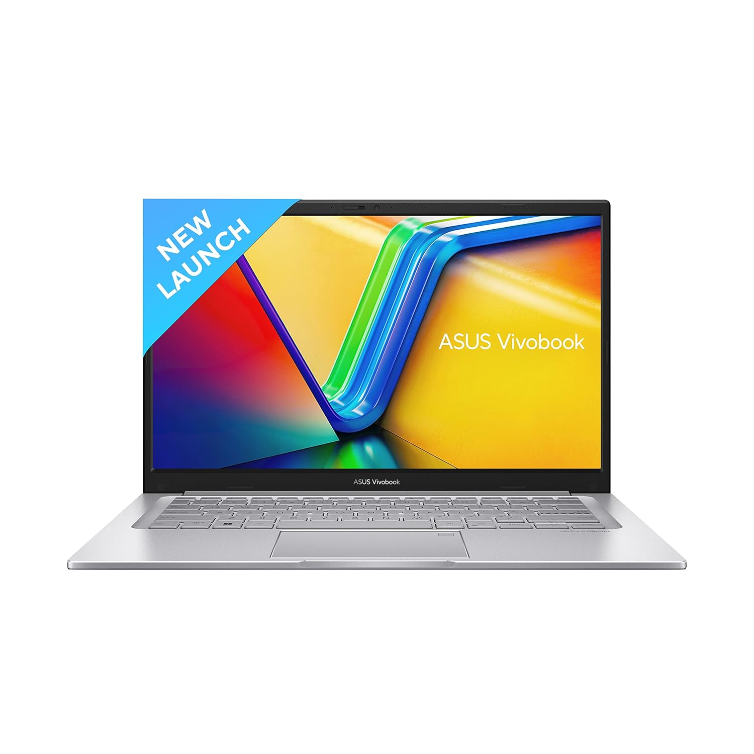 ASUS Vivobook 14 (2025), Intel Core 5 120U, 8GB RAM, 512GB SSD, FHD, 14", Win 11 Home, M365 (1 Year)* Office 2024, Cool Silver, X1404VAP-EB1521WS, - Image 1