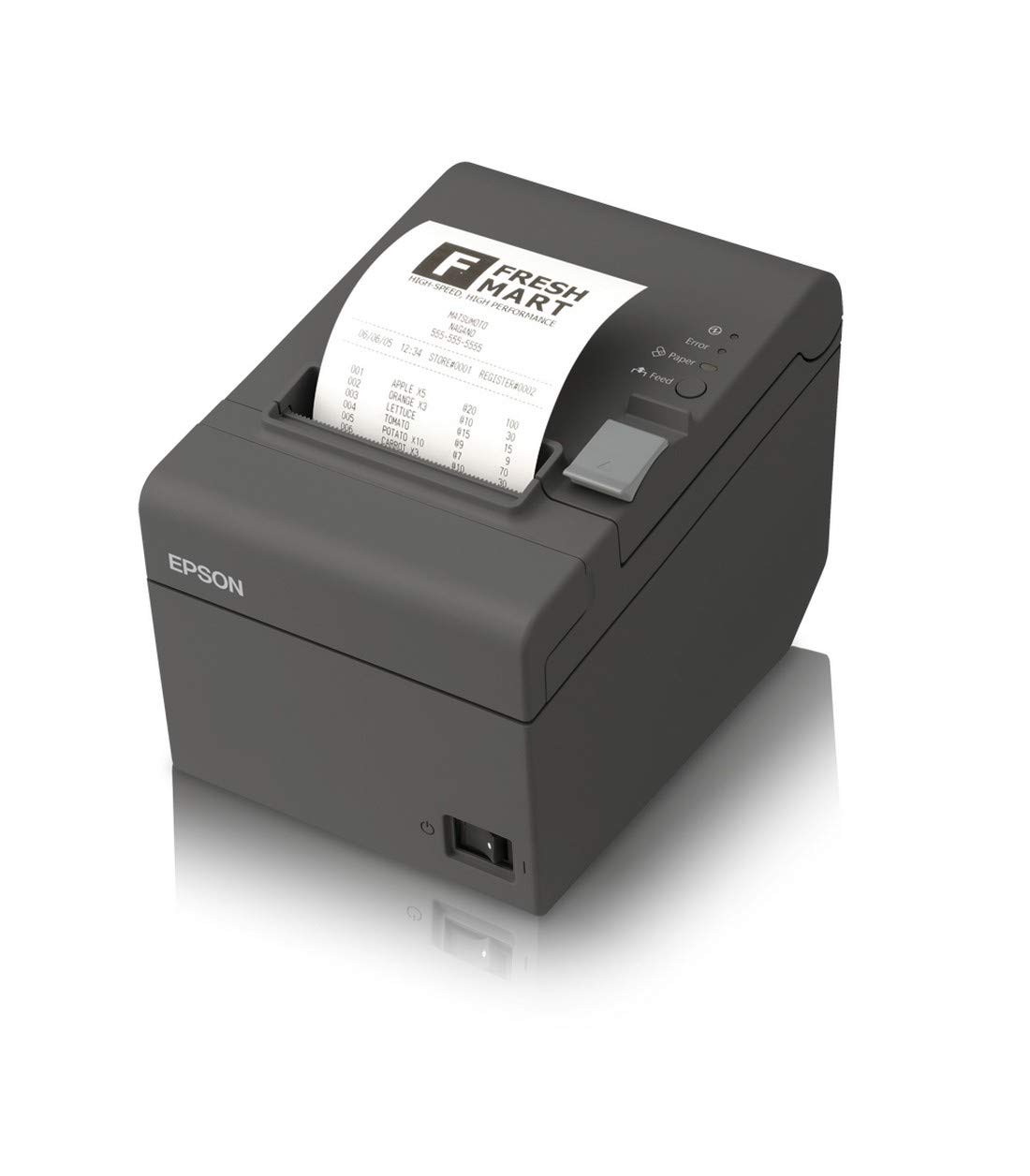 Epson TM-T82 POS Thermal Receipt Printer (USB, Monochrome, High-Speed Billing Printer) - Image 2