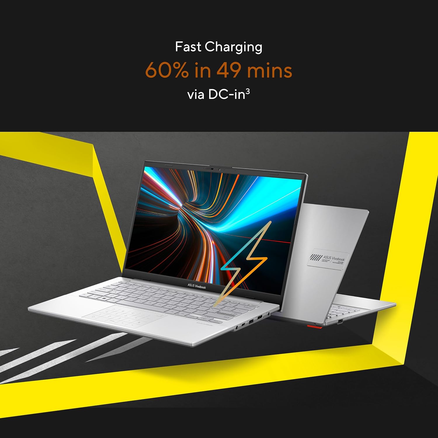 ASUS Vivobook Go 14 (2026),AMD Ryzen 3 30 Processor,AMD Radeon iGPU,8GB RAM,512GB SSD,FHD,14" (35.5 cm),Windows 11,M365 Basic(1Y)* Office 2024,Cool Silver,1.38 Kg,E1404FA-EB1224WS,Thin & Light Laptop - Image 10